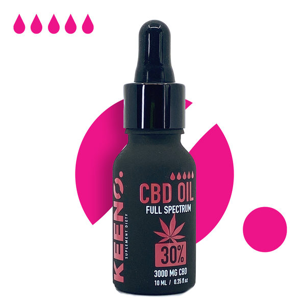 KEENO Full Spectrum 30% CBD Oil (3000 MG) 